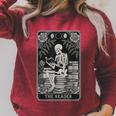 The Reader – Gothic Book Lover Dark Academia Raglan Sleeve Sweatshirt Heather Dust