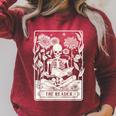 The Reader Book Lover Reading Bookworm Reader Raglan Sleeve Sweatshirt Heather Dust
