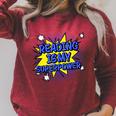 Reader Book Lover Reading Is My Superpower Raglan Sleeve Sweatshirt Heather Dust