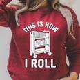 Reader Librarian Library This Is How I Roll Book Cart Meme Raglan Sleeve Sweatshirt Heather Dust Reader Librarian Library This Is How I Roll Book Cart Meme Raglan Sleeve Sweatshirt Heather Dust