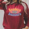 Readers Are Leaders Men Women Kids Reading Book Lover Raglan Sleeve Sweatshirt Heather Dust Readers Are Leaders Men Women Kids Reading Book Lover Raglan Sleeve Sweatshirt Heather Dust