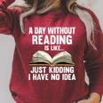 Reading Art For Men Women Reading Book Lover Bookworm Small Raglan Sleeve Sweatshirt Heather Dust