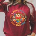 Reading Better Reader Read Book Lover Kids Raglan Sleeve Sweatshirt Heather Dust Reading Better Reader Read Book Lover Kids Raglan Sleeve Sweatshirt Heather Dust