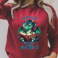 Reading Bookmarks Are For Quitters Book Mark Raglan Sleeve Sweatshirt Heather Dust