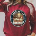 Reading Dad Books Coffee Library Relax Hobby Father's Day Raglan Sleeve Sweatshirt Heather Dust Reading Dad Books Coffee Library Relax Hobby Father's Day Raglan Sleeve Sweatshirt Heather Dust
