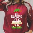 Reading Elf Family Matching Group Christmas Books Raglan Sleeve Sweatshirt Heather Dust Reading Elf Family Matching Group Christmas Books Raglan Sleeve Sweatshirt Heather Dust