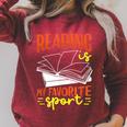Reading Is My Favorite Sport Bookworm Book Reading Raglan Sleeve Sweatshirt Heather Dust Reading Is My Favorite Sport Bookworm Book Reading Raglan Sleeve Sweatshirt Heather Dust