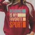 Reading Is My Favorite Sport Reader Book Worm Raglan Sleeve Sweatshirt Heather Dust Reading Is My Favorite Sport Reader Book Worm Raglan Sleeve Sweatshirt Heather Dust