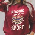 Reading Is My Favorite Sport Reader Books Novel Lecture Raglan Sleeve Sweatshirt Heather Dust Reading Is My Favorite Sport Reader Books Novel Lecture Raglan Sleeve Sweatshirt Heather Dust
