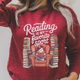 Reading Is My Favorite Sport Retro Book Lover Girl Library Raglan Sleeve Sweatshirt Heather Dust Reading Is My Favorite Sport Retro Book Lover Girl Library Raglan Sleeve Sweatshirt Heather Dust