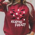 Reading Frenzy Shark Love Books Teacher Read TShirt Raglan Sleeve Sweatshirt Heather Dust Reading Frenzy Shark Love Books Teacher Read TShirt Raglan Sleeve Sweatshirt Heather Dust