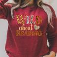 Reading Lover Wild About Reading Reading Books And Bookworm Raglan Sleeve Sweatshirt Heather Dust Reading Lover Wild About Reading Reading Books And Bookworm Raglan Sleeve Sweatshirt Heather Dust