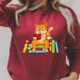 Reading For Men Women Books Cat Reading Lover Raglan Sleeve Sweatshirt Heather Dust Reading For Men Women Books Cat Reading Lover Raglan Sleeve Sweatshirt Heather Dust