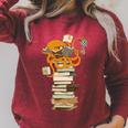 Reading Octopus Tea Coffee And Books Raglan Sleeve Sweatshirt Heather Dust Reading Octopus Tea Coffee And Books Raglan Sleeve Sweatshirt Heather Dust
