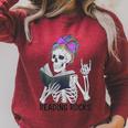 Reading Rocks Literacy Coach Library Books Squad Raglan Sleeve Sweatshirt Heather Dust Reading Rocks Literacy Coach Library Books Squad Raglan Sleeve Sweatshirt Heather Dust