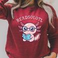 Readsolotl Axolotl Reading Book Bookworm Bookish Girls Kids Raglan Sleeve Sweatshirt Heather Dust Readsolotl Axolotl Reading Book Bookworm Bookish Girls Kids Raglan Sleeve Sweatshirt Heather Dust