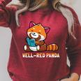 Well Red Panda Shirt Bookworm Reading Books Panda Raglan Sleeve Sweatshirt Heather Dust Well Red Panda Shirt Bookworm Reading Books Panda Raglan Sleeve Sweatshirt Heather Dust