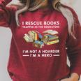 I Rescue Books Trapped In The Bookstore I'm Not A Hoarder Raglan Sleeve Sweatshirt Heather Dust I Rescue Books Trapped In The Bookstore I'm Not A Hoarder Raglan Sleeve Sweatshirt Heather Dust