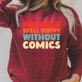 Retro Graphic Novels Superheroes Art Vintage Comic Books Raglan Sleeve Sweatshirt Heather Dust Retro Graphic Novels Superheroes Art Vintage Comic Books Raglan Sleeve Sweatshirt Heather Dust