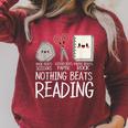 Rock Paper Scissors Nothing Beats Reading Book Lover Humor Raglan Sleeve Sweatshirt Heather Dust Rock Paper Scissors Nothing Beats Reading Book Lover Humor Raglan Sleeve Sweatshirt Heather Dust