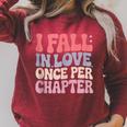 Romance Book Spicy Books Lovers Gear Morally Grey Raglan Sleeve Sweatshirt Heather Dust