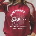 Romance Reader Spicy Book Merch Book Lovers Bookish Women Raglan Sleeve Sweatshirt Heather Dust Romance Reader Spicy Book Merch Book Lovers Bookish Women Raglan Sleeve Sweatshirt Heather Dust