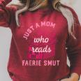 Romantasy Merch Just A Mom Reads Fairy Smut Spicy Book Lover Raglan Sleeve Sweatshirt Heather Dust Romantasy Merch Just A Mom Reads Fairy Smut Spicy Book Lover Raglan Sleeve Sweatshirt Heather Dust