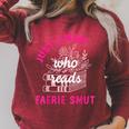 Romantasy Merch For Moms Reads Fairy Smut Spicy Book Lover Raglan Sleeve Sweatshirt Heather Dust Romantasy Merch For Moms Reads Fairy Smut Spicy Book Lover Raglan Sleeve Sweatshirt Heather Dust