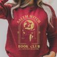 Salem Witch Book Club Bookish Halloween Full Moon Reader Raglan Sleeve Sweatshirt Heather Dust Salem Witch Book Club Bookish Halloween Full Moon Reader Raglan Sleeve Sweatshirt Heather Dust