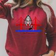 San Francisco Cat Golden Gate Bridge Book Lover Vintage Raglan Sleeve Sweatshirt Heather Dust