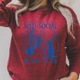 Sarcastic Anti Social Book Club Cat Skull Book Lover Raglan Sleeve Sweatshirt Heather Dust Sarcastic Anti Social Book Club Cat Skull Book Lover Raglan Sleeve Sweatshirt Heather Dust