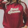School Librarian Library Worker Bookworm Book Cataloger Raglan Sleeve Sweatshirt Heather Dust School Librarian Library Worker Bookworm Book Cataloger Raglan Sleeve Sweatshirt Heather Dust