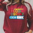 School Library Crew Teacher School Librarian Read More Books Raglan Sleeve Sweatshirt Heather Dust School Library Crew Teacher School Librarian Read More Books Raglan Sleeve Sweatshirt Heather Dust