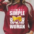 I Am a Simple Woman Book Lover Read Raglan Sleeve Sweatshirt Heather Dust I Am a Simple Woman Book Lover Read Raglan Sleeve Sweatshirt Heather Dust
