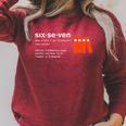 Six Seven Meme Reading Book Lover 6-7 67 Definition Raglan Sleeve Sweatshirt Heather Dust Six Seven Meme Reading Book Lover 6-7 67 Definition Raglan Sleeve Sweatshirt Heather Dust