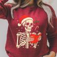 Skeleton Reading Book Christmas Teacher Librarian Book Lover Raglan Sleeve Sweatshirt Heather Dust Skeleton Reading Book Christmas Teacher Librarian Book Lover Raglan Sleeve Sweatshirt Heather Dust