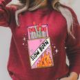 Slow Burn Book Trope Worth The Wait Love Takes Time Raglan Sleeve Sweatshirt Heather Dust