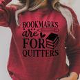 Smut Reader Reading Gift For Book Nerds Bookworms Raglan Sleeve Sweatshirt Heather Dust