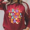 Smut Spicy Book Romance Writer In My Romance Author Era Raglan Sleeve Sweatshirt Heather Dust Smut Spicy Book Romance Writer In My Romance Author Era Raglan Sleeve Sweatshirt Heather Dust