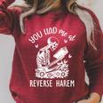 Smutty Dark Romance You Had Me At Reverse Harem Spicy Books Raglan Sleeve Sweatshirt Heather Dust Smutty Dark Romance You Had Me At Reverse Harem Spicy Books Raglan Sleeve Sweatshirt Heather Dust