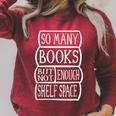 So Many Books I Reading Libraries And Book Lovers Raglan Sleeve Sweatshirt Heather Dust So Many Books I Reading Libraries And Book Lovers Raglan Sleeve Sweatshirt Heather Dust