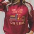 Sorry I Can’t I Have Plans With My Book Books Reading Raglan Sleeve Sweatshirt Heather Dust Sorry I Can’t I Have Plans With My Book Books Reading Raglan Sleeve Sweatshirt Heather Dust