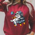 Space Astronaut Reading Book Bookworm Nerd Librarian Raglan Sleeve Sweatshirt Heather Dust Space Astronaut Reading Book Bookworm Nerd Librarian Raglan Sleeve Sweatshirt Heather Dust