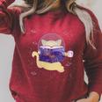 Space Cat Reading Book And Tea Space Cat Raglan Sleeve Sweatshirt Heather Dust Space Cat Reading Book And Tea Space Cat Raglan Sleeve Sweatshirt Heather Dust