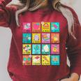 Spanish Teacher Book Back To School Raglan Sleeve Sweatshirt Heather Dust Spanish Teacher Book Back To School Raglan Sleeve Sweatshirt Heather Dust