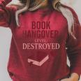 Spicy Book Club BookTok Romance Smutty Fiction Hot Romance Raglan Sleeve Sweatshirt Heather Dust