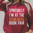 Spiritually I'm At The Scholastic Book Fair Raglan Sleeve Sweatshirt Heather Dust Spiritually I'm At The Scholastic Book Fair Raglan Sleeve Sweatshirt Heather Dust