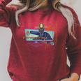 Star Wars The Book Of Boba Fett Firespray Schematic Raglan Sleeve Sweatshirt Heather Dust