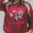 Star Wars The Book Of Boba Fett The Legend Lives Retro Raglan Sleeve Sweatshirt Heather Dust