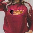Star Wars The Book Of Boba Fett Outlaw Logo Raglan Sleeve Sweatshirt Heather Dust